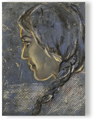 Hannah
öl, Sand/Lw 60 x 80 cm, 2018